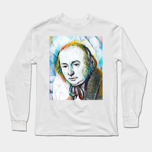 Isambard Kingdom Brunel Portrait | Isambard Kingdom Brunel Artwork 8 Long Sleeve T-Shirt